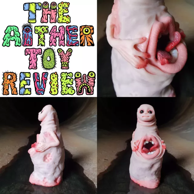 Toy Review – Flesh Child with Mouth, One off Polymer Clay Figure from Wendy Olsen