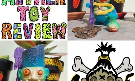 Toy Review – The Garamon Colourway Witch Doctor Kaduku sofubi from American company ‘Atomica Exotica.’
