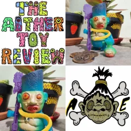 Toy Review – The Garamon Colourway Witch Doctor Kaduku sofubi from American company ‘Atomica Exotica.’