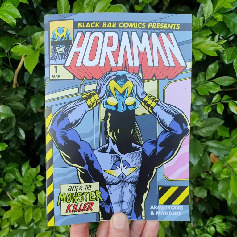 Comic Review – ‘Horaman No. 1’ from writer Shayne Armstrong and artist Glenn Manders [Black Bar Comics X Bad Teeth Comics, 2020]