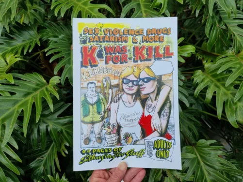 Comic Book Review – ‘K Was For Kill’ by Steve Smith (Pelvic Flaw Comics, 2016)