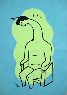 A Shark In Wolf’s Clothing, With A Gun For A Mouth: We Chat With American Painter Matt Geer.