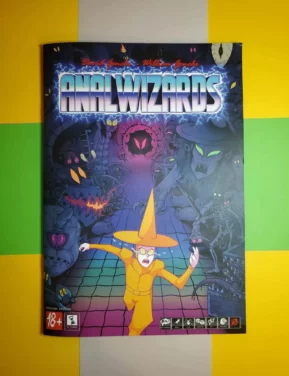 Game Review – ‘Analwizards’, a Comic Book Game by David & William Genchi [Hollow Press, 2022]